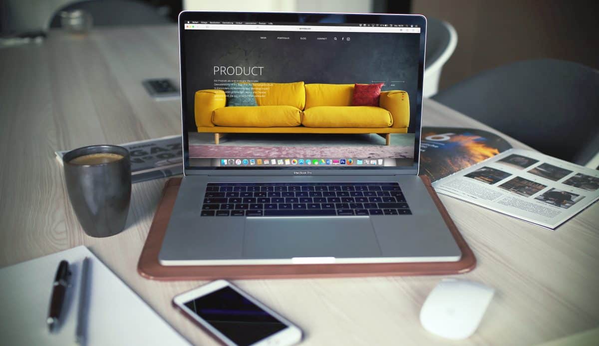 travail sur macbook