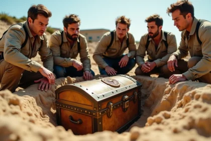 découverte sous terre