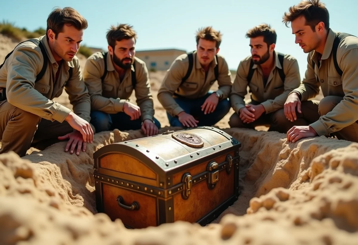 découverte sous terre